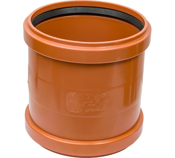 Изображение товара Ремонтная муфта наружной канализации Ostendorf ПВХ, 160 мм 222500