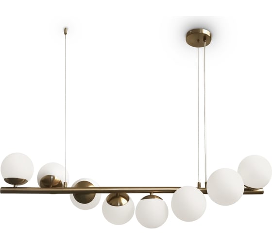 Изображение товара Подвесной светильник Freya zing 8хe27x60w металл латунь FR5199PL-08BS1