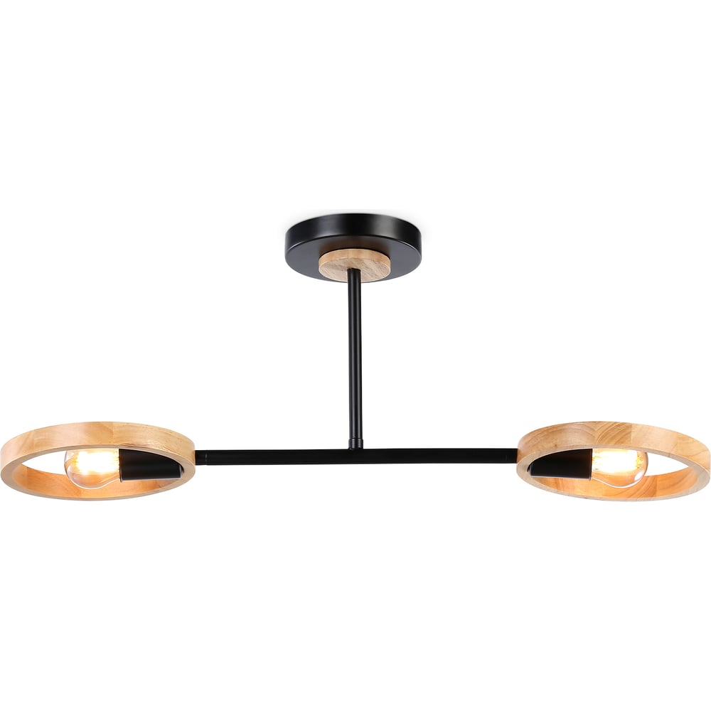 Изображение товара Подвесной светильник Ambrella Light TRADITIONAL TR8244 с деревянными плафонами