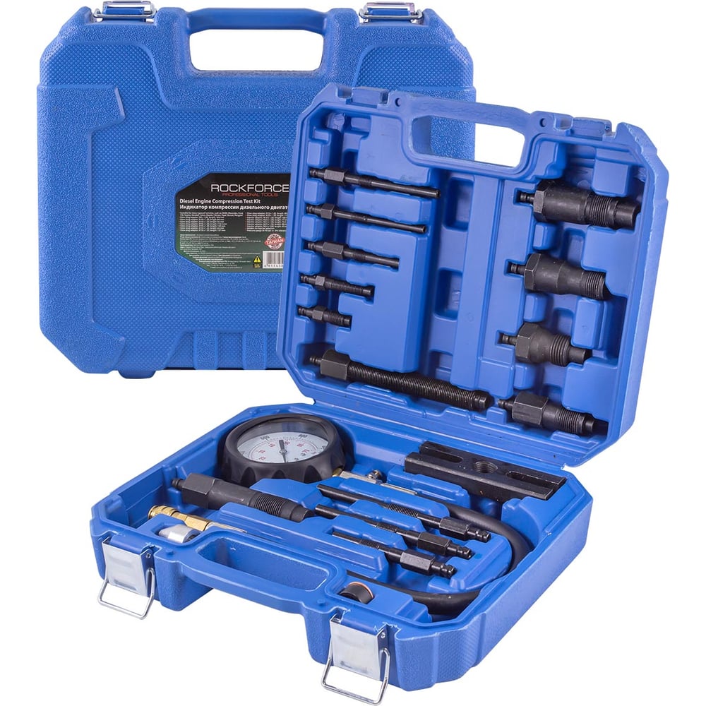 Изображение товара Тестер компрессии дизельного двигателя Rockforce RF-918G1(17093)