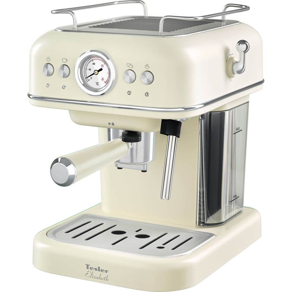 Изображение товара Кофеварка TESLER эспрессо ECM-245 BEIGE 00000202830