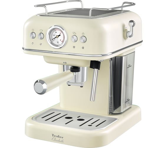 Изображение товара Кофеварка TESLER эспрессо ECM-245 BEIGE 00000202830