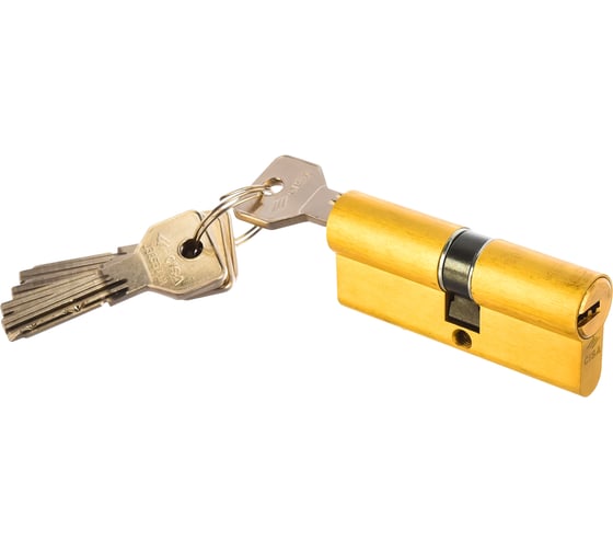 Изображение товара Цилиндровый механизм CISA ASIX OE300-28.00 75 мм/30+10+35, ЛАТУНЬ 7296