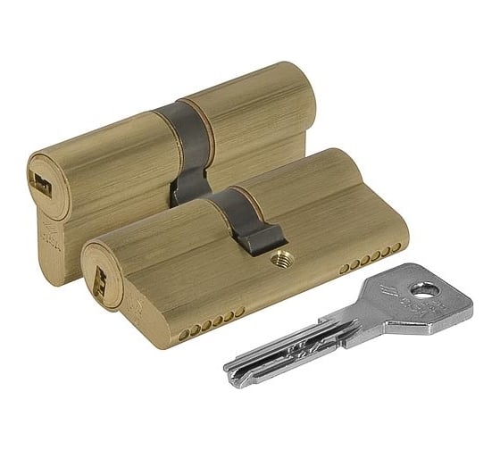 Изображение товара Цилиндровый механизм CISA ASIX OE300-13.00 70 мм/30+10+30, ЛАТУНЬ 7294