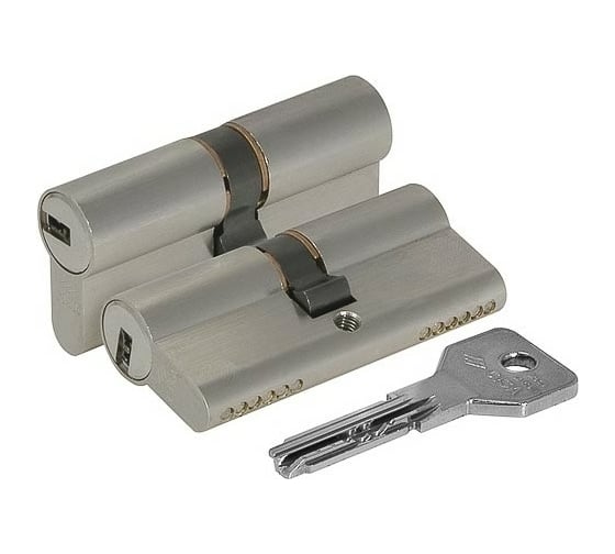 Изображение товара Цилиндровый механизм CISA ASIX OE300-17.12 80 мм/25+10+45, НИКЕЛЬ 22667