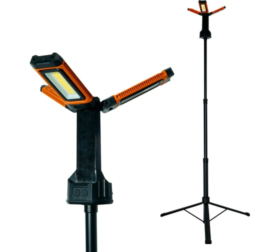 Изображение товара Мачта освещения ЯРКИЙ ЛУЧ осветительная штанга YLP Giraffe 1.0, 8000 mAh, для строительства и детейлинга, аккумуляторная 3000Лм, type-c, штатив 4606400106777