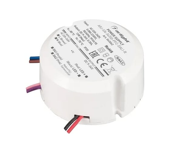 Изображение товара Блок питания Arlight ARJ-SN-34350-PFC-DALI-R 1шт 043062