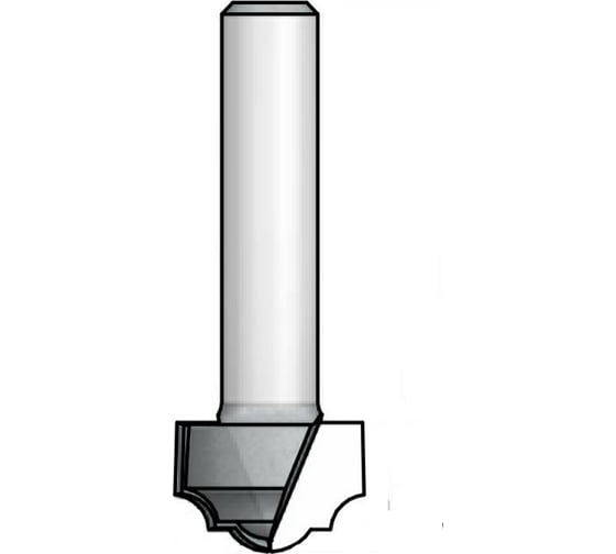 Изображение товара Фреза классический профиль (R 7 мм, 65 мм, хвостовик 12 мм) WPW RC10002