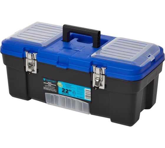 Изображение товара Ящик для инструментов Topfort prof 22 с металлическими замками 1786772