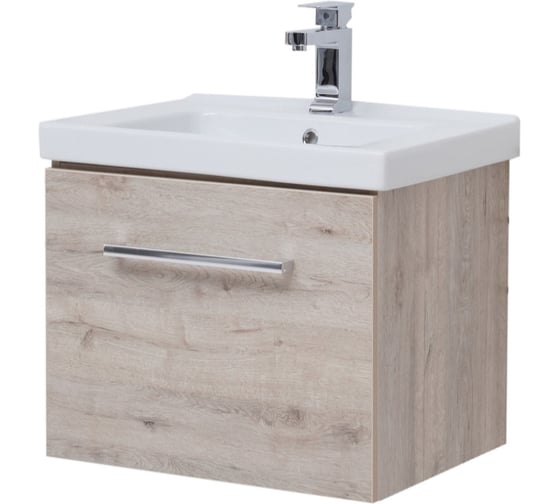 Изображение товара Подвесная тумба Dreja Rus BIG INN 65 под умывальник Гармония 65, дуб кантри /ЛДСП 77.0202D