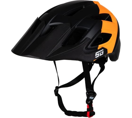 Изображение товара Шлем STG TS-39, L (58-61 см), черный с оранжевым Х112434