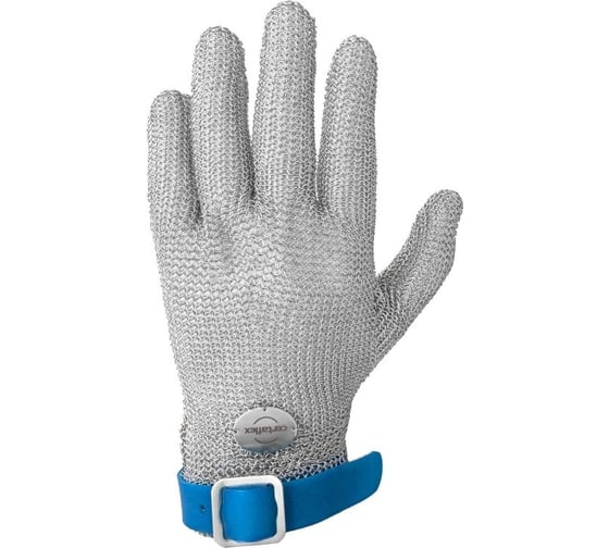 Изображение товара Кольчужная перчатка с ремешком TPU Certaflex Prima р.L CP0005009L