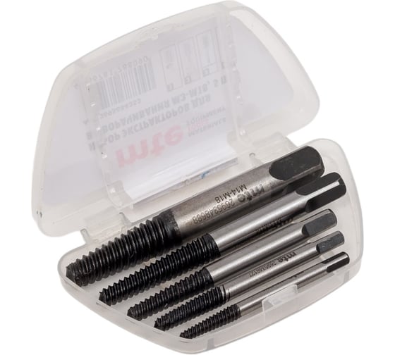 Изображение товара Набор экстракторов для выворачивания MTE м3-м18, 5 пр 2695684353