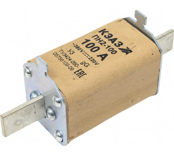 Изображение товара Плавкая вставка КЭАЗ ПН2-100-100А-У3- 110863