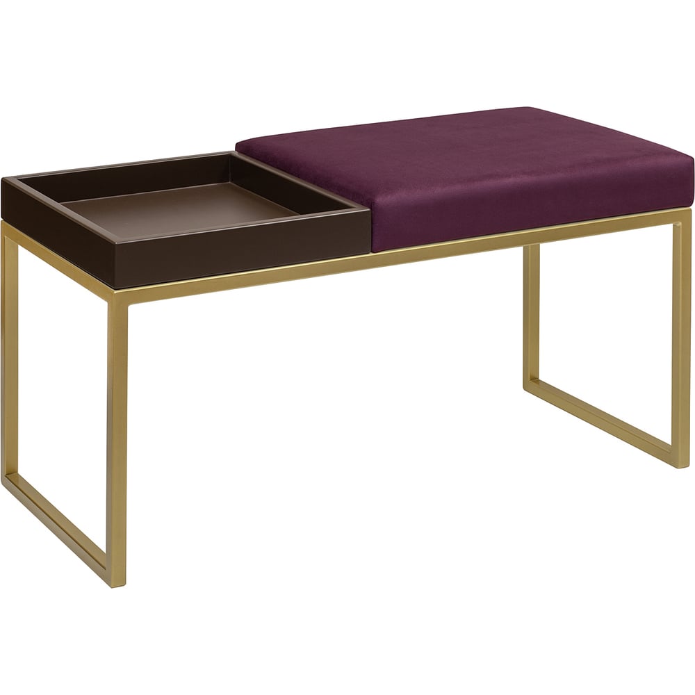 Изображение товара Золотая банковка GreenWeen ALBA BOX с местом для хранения, современный стиль