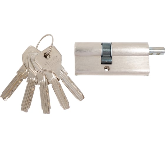 Изображение товара Цилиндровый механизм под вертушку CISA ASIX OE302-82.12 70 мм/25+10+35, НИКЕЛЬ 18483