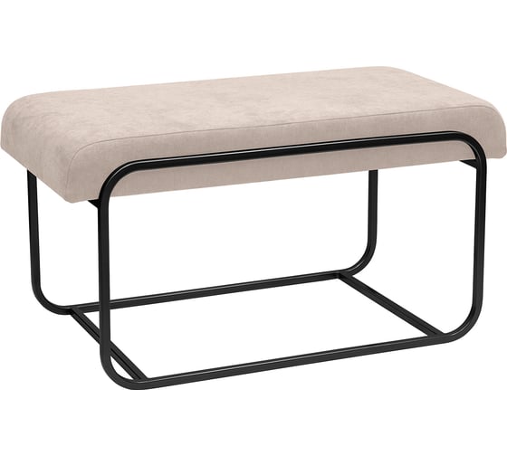 Изображение товара Банкетка GreenWeen SIENA MINI черная, CHAMPAGNE, 810x420x440 GW-SIENAMINI-CHAMP-810B