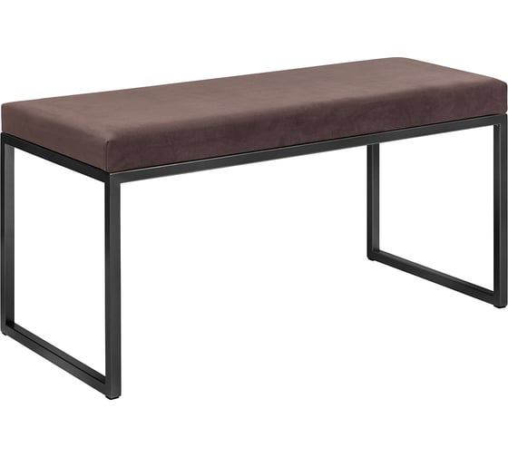 Изображение товара Банкетка GreenWeen ALBA MINI черная, Kashtan, 850x400x450 GW-ALBAMINI-KS-850B