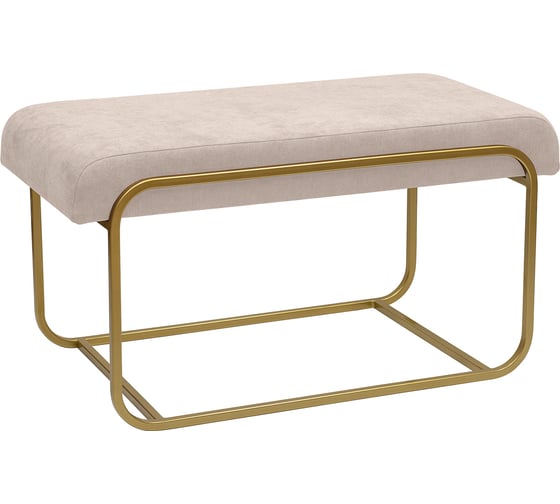 Изображение товара Банкетка GreenWeen SIENA MINI золотая, CHAMPAGNE, 810x420x440 GW-SIENAMINI-CHAMP-810G