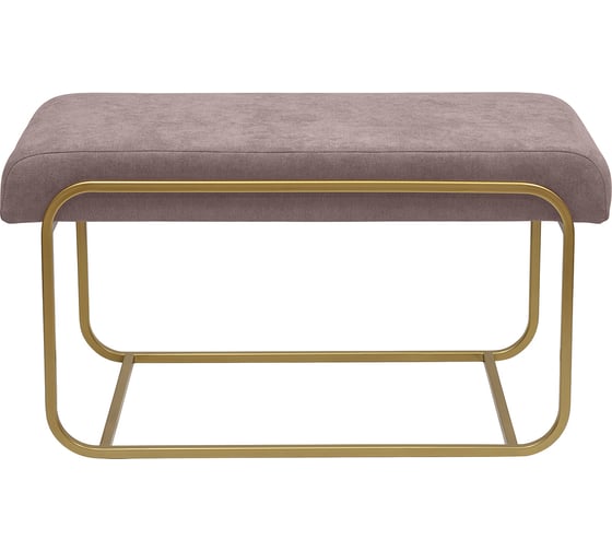 Изображение товара Банкетка GreenWeen SIENA MINI золотая, CLAY, 810x420x440 GW-SIENAMINI-CLAY-810G