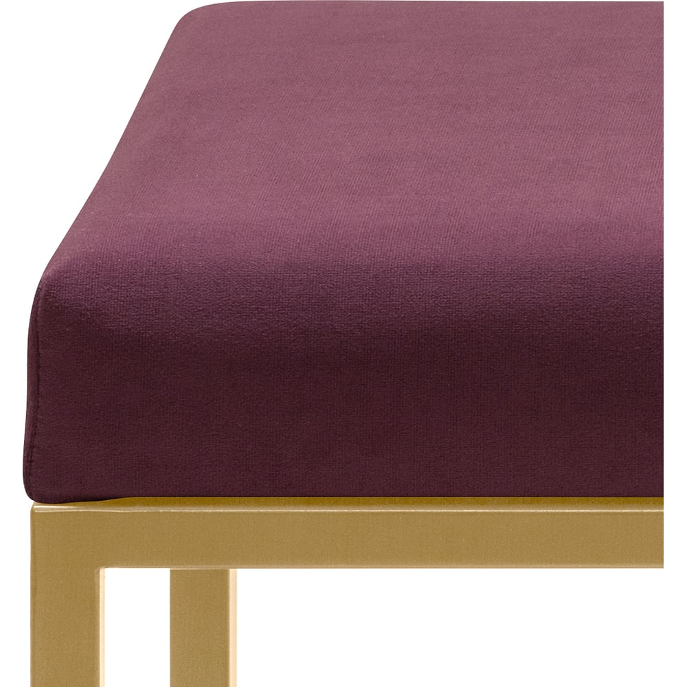 Изображение товара Банкетка GreenWeen ALBA SMART золотая марсала современная мебель для интерьера 650x350x450 мм