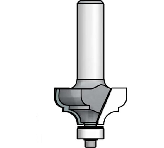 Изображение товара Фреза профиль классика (R 4 мм, 65 мм, хвостовик 12 мм) WPW RM04002