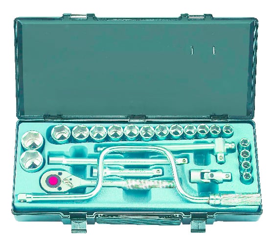 Изображение товара Набор инструмента и 6-гранных головок FORCE 4245