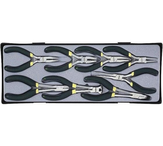Изображение товара Набор мини плоскогубцев в кейсе FORCE 50814