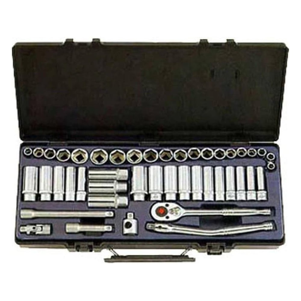 Изображение товара Набор инструмента с 6-гранными головками FORCE 3451 45 предметов в кейсе