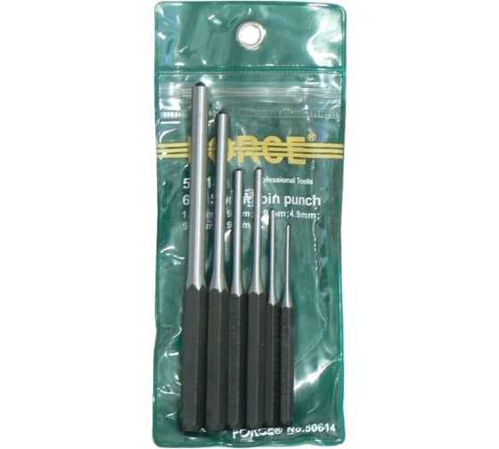 Изображение товара Набор коротких, цельных бородков с шариком и тонким жалом 6 предметов FORCE 50614