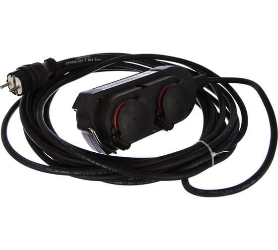 Изображение товара Удлинитель Alpenbox Male Schuko - Female 4, IP44 XTREM 3G1.5 10 м 0400011