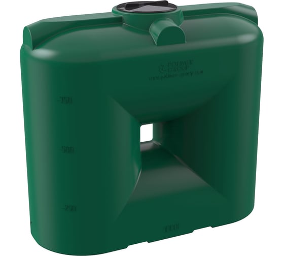 Изображение товара Бак POLIMER GROUP S 1000 зеленый TS1000S2