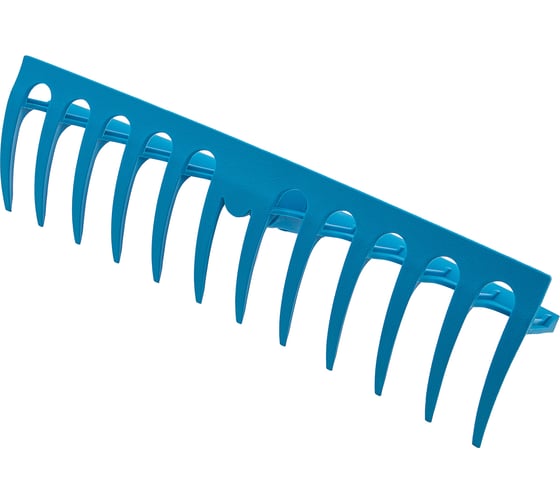 Изображение товара Полипропиленовые грабли 12-зубые с ребрами жесткости без черенка PALISAD LUXE усиленные 61732
