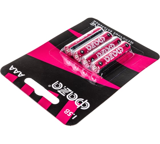 Изображение товара Алкалиновые элементы питания ФАZА LR03 Super Alkaline BL-4 5000254