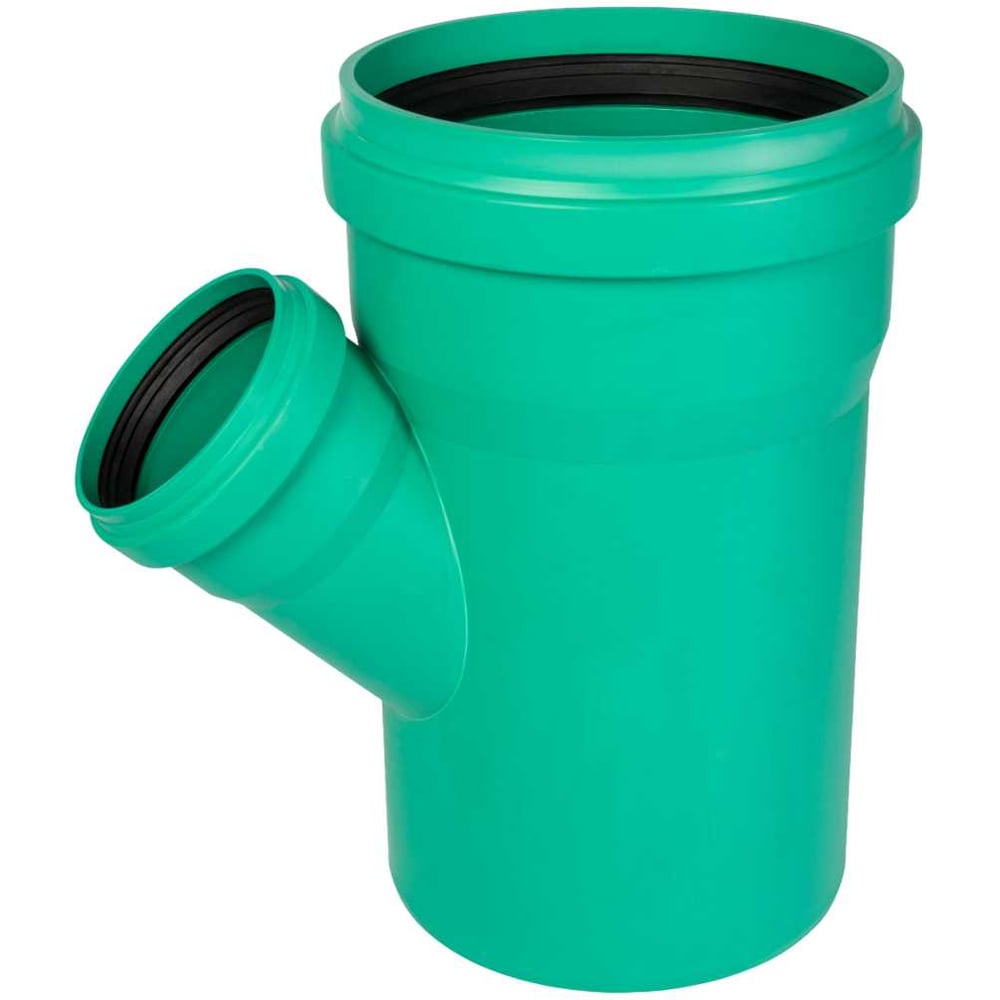 Изображение товара Тройник ливневой канализации Ostendorf 315/160, 45 градусов, полипропилен