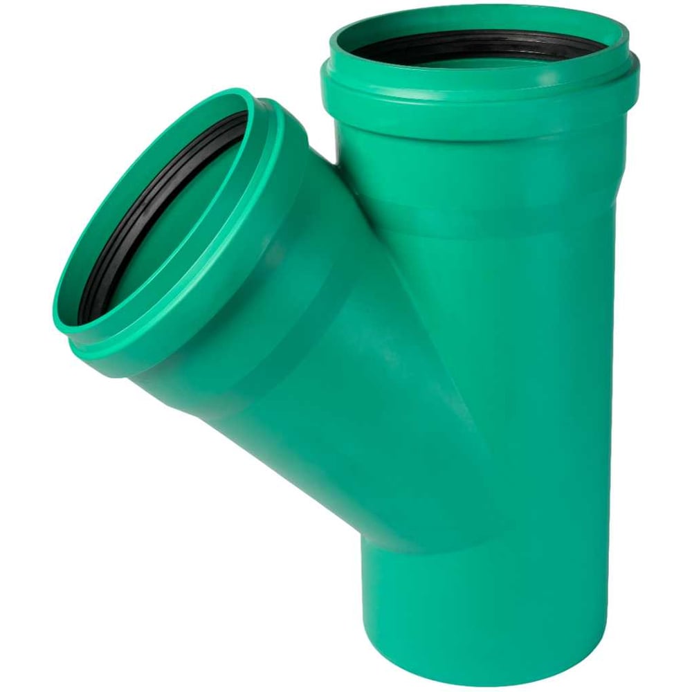 Изображение товара Тройник ливневой канализации Ostendorf 315/315, 45 градусов