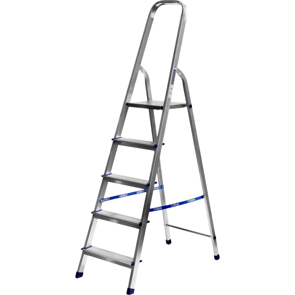 Алюминиевая лестница-стремянка СИБИН односторонняя алюминиевая лестница smarty