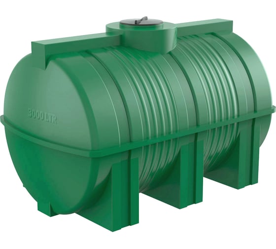 Изображение товара Емкость POLIMER GROUP G 3000, зеленый TG3000S2