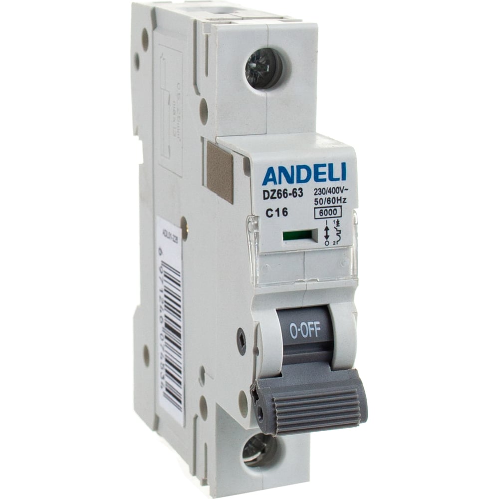 Автоматический выключатель ANDELI приставка к контактору cjx2 andeli