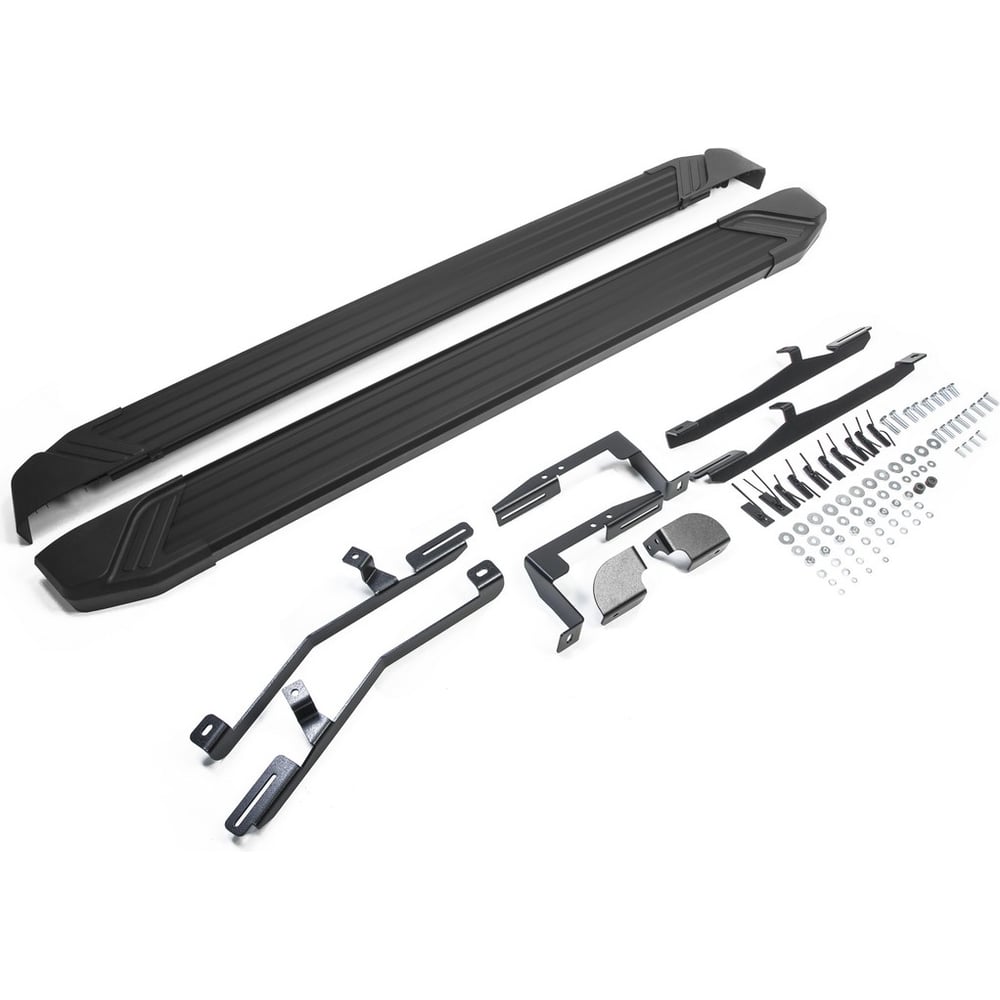 Изображение товара Пороги Silver Rival для Kia Sorento II 2012-2020, алюминий, 173 см