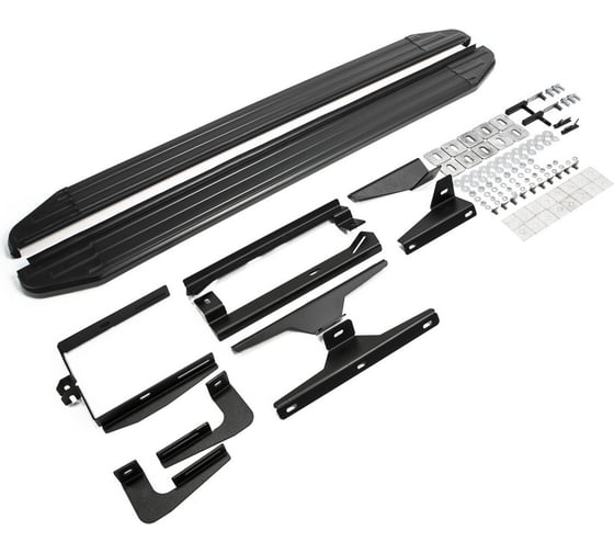 Изображение товара Алюминиевые пороги Rival Premium-Black для Lexus NX 2014-2017, 2 шт., A173ALB.3202.1