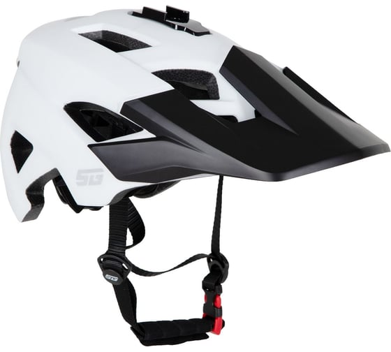 Изображение товара Шлем STG WT-085 с фонарем, L/58-61 см, белый Х112428