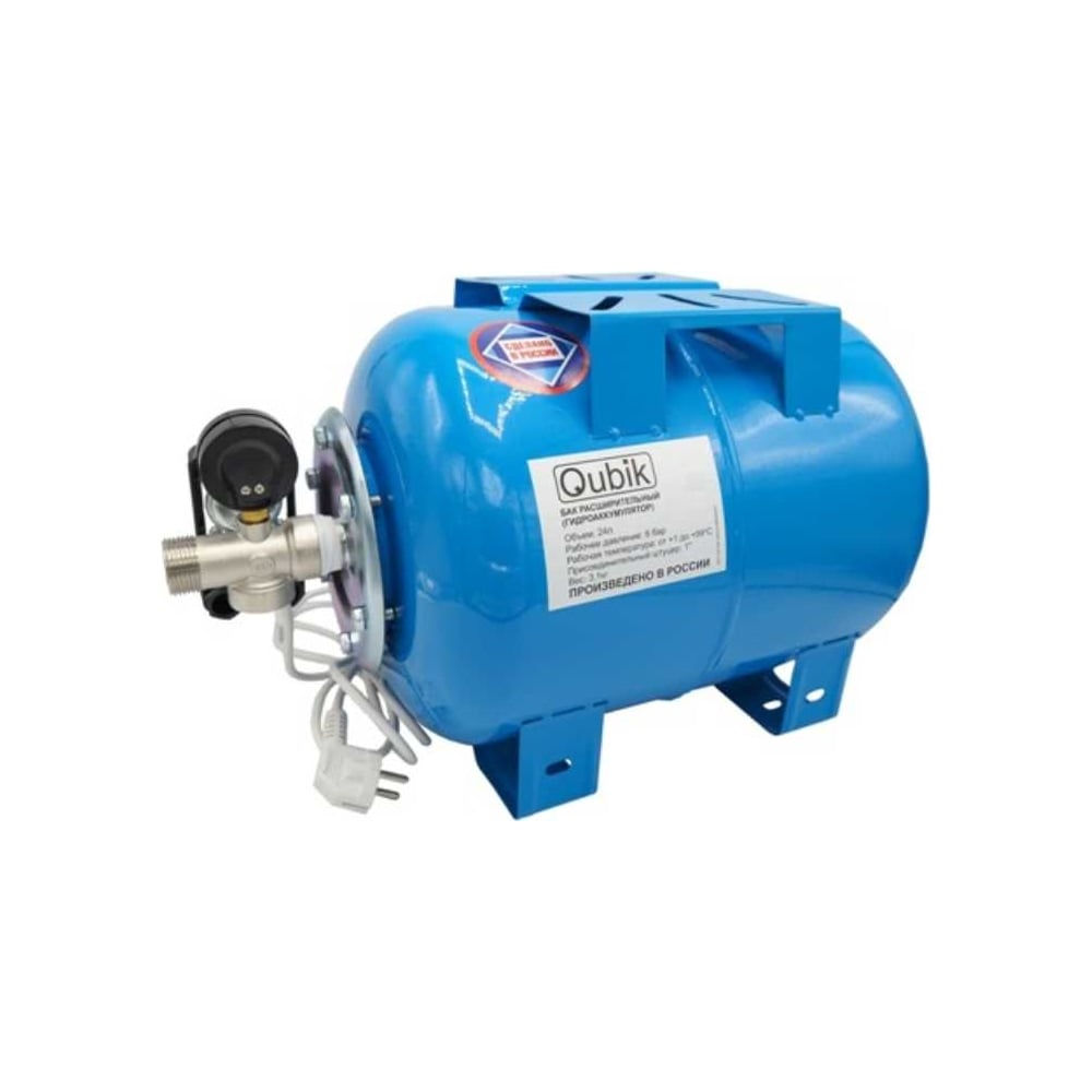 Изображение товара Блок автоматики РМ 5/50 горизонтальный Qubik 31027 для систем водоснабжения