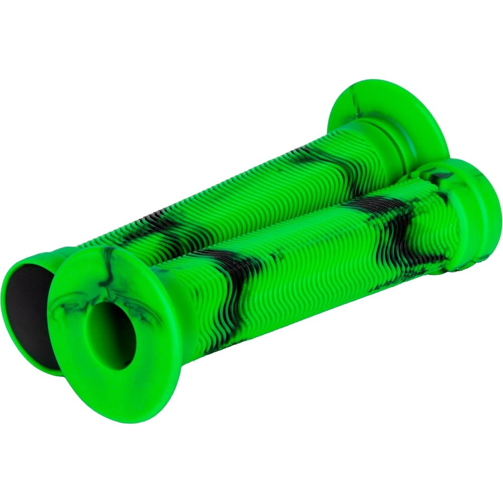 Изображение товара Грипсы для велосипеда STG 150мм черный зеленый комфортное покрытие