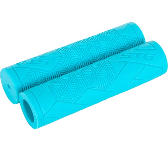 Изображение товара Грипсы STG Base, 126 мм, голубой Х112398