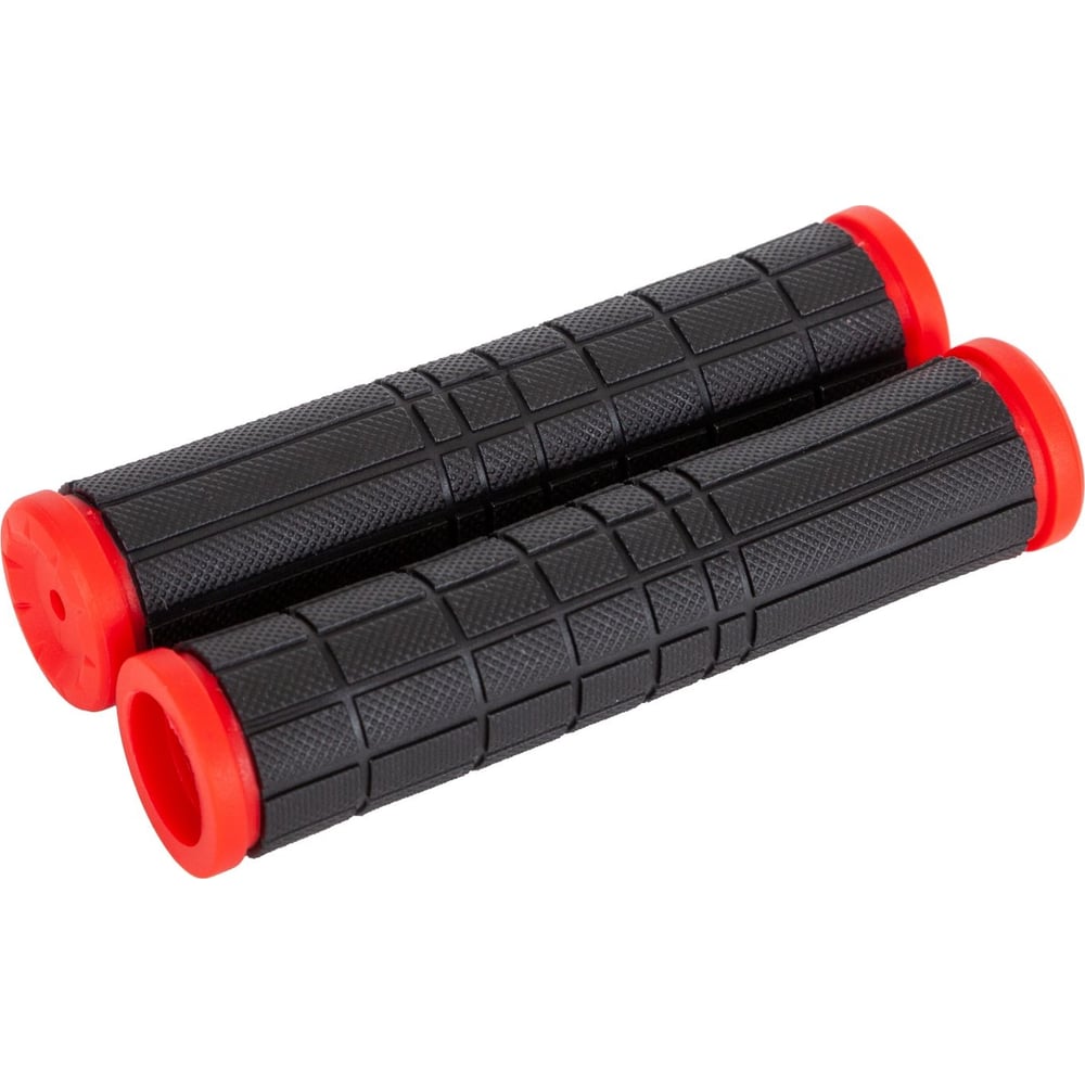 Изображение товара Грипсы STG SZ-068 черные с красными элементами