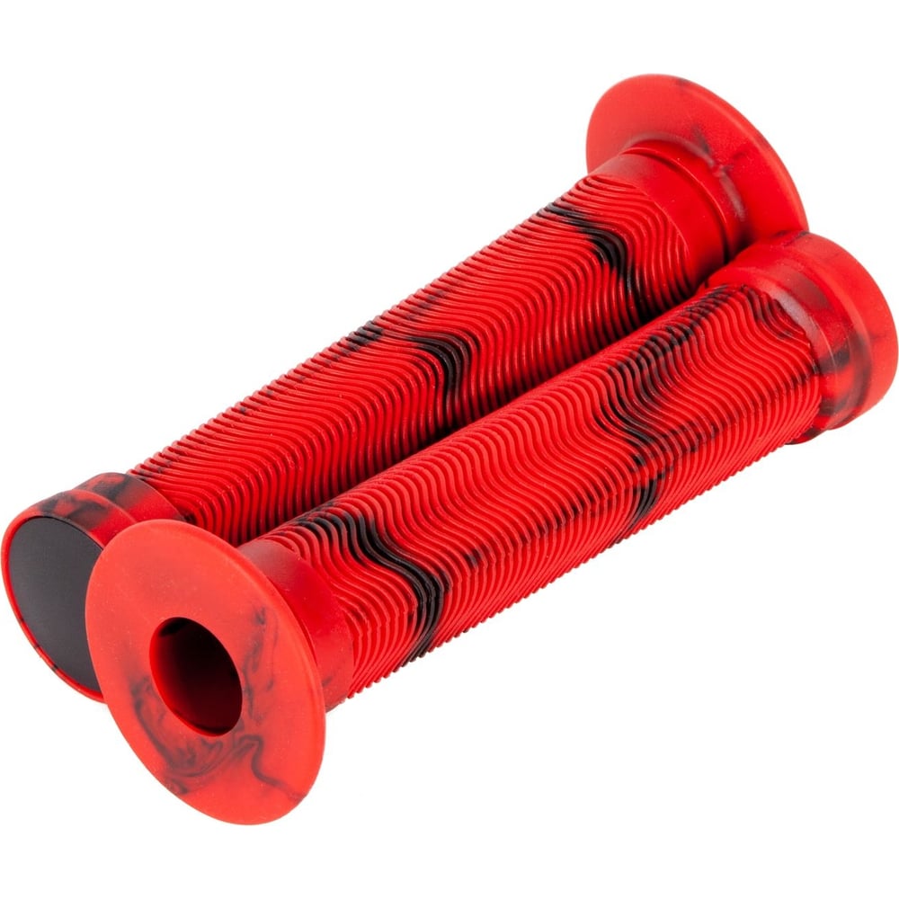 Изображение товара Грипсы STG 150мм черный/красный для велосипеда - комфорт и надежность