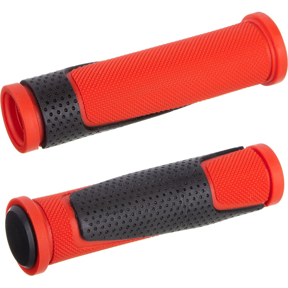 Изображение товара Грипсы STG HL-G305 125 мм черно-красные для велосипеда и электросамоката