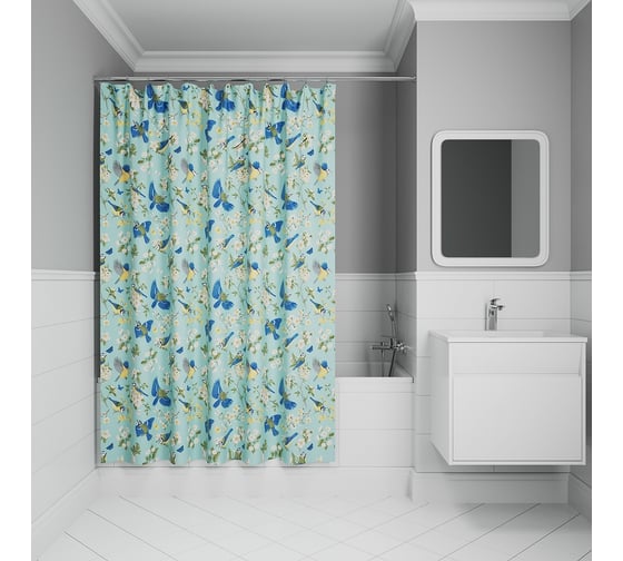 Изображение товара Штора для ванной IDDIS 200x180 см, полиэстер BP03P18i11