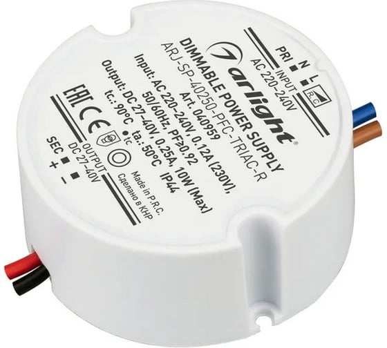 Изображение товара Блок питания Arlight ARJ-SP-40250-PFC-TRIAC-R 1шт 040959